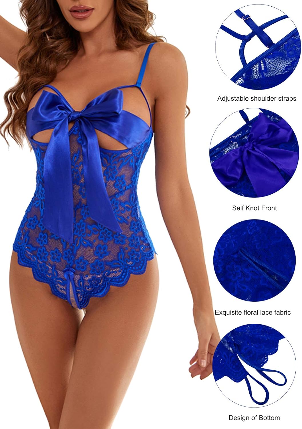 Unveil Your Allure: A Review of the Donnalla Floral Lace Bodysuit