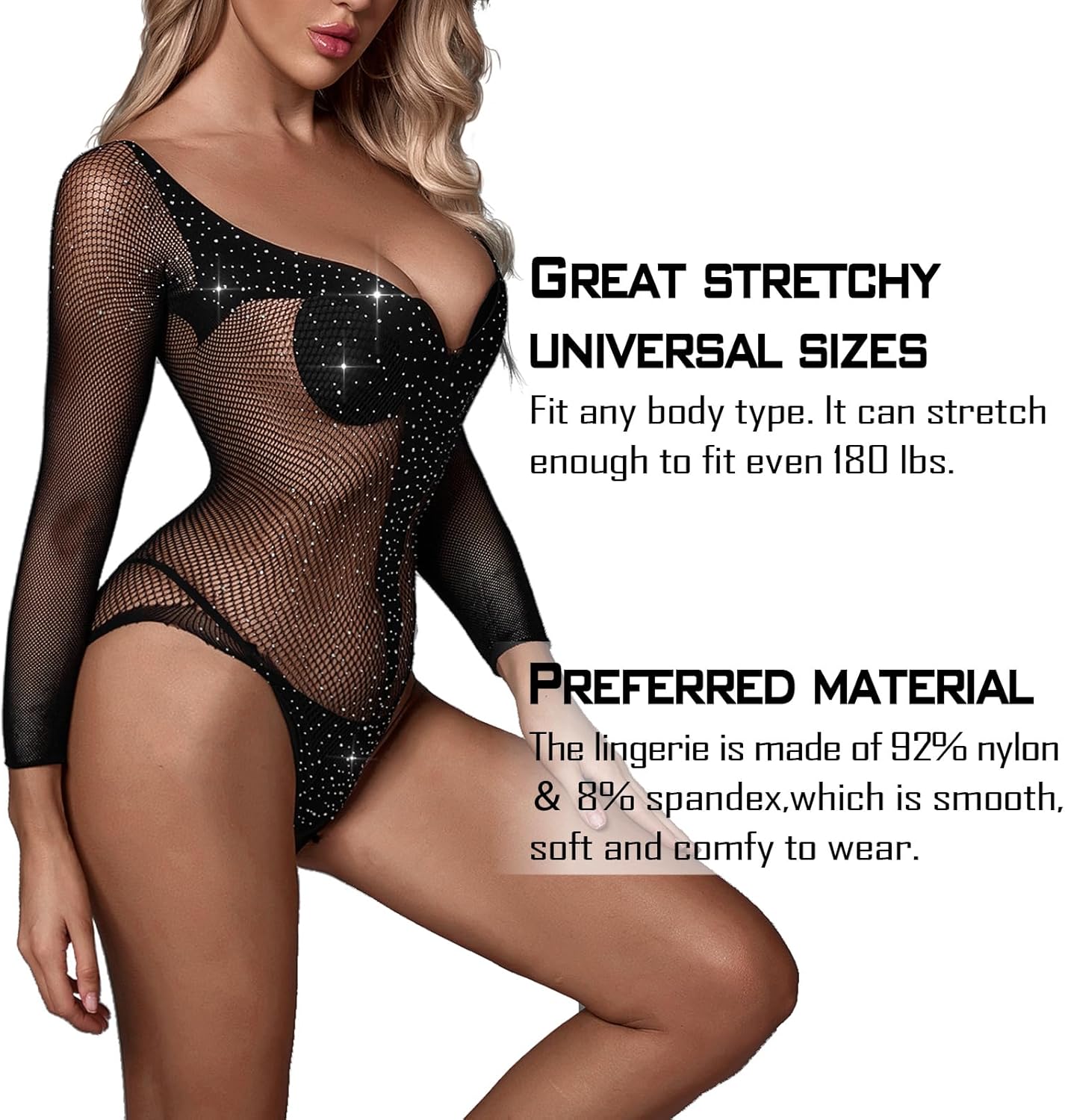 Unleash Your Inner Vixen: A Review of the Sexy Fishnet Lingerie Set