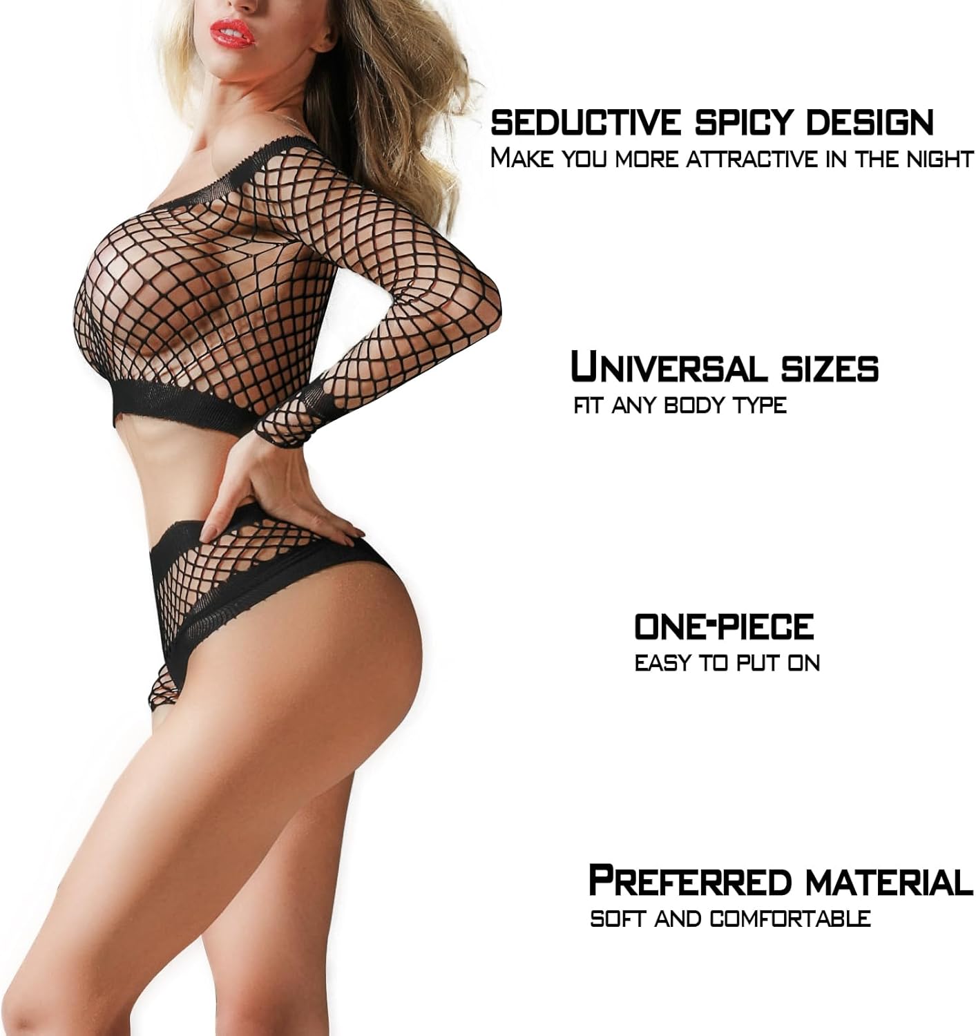 Unleash Your Inner Temptress: Review of the Sexy Fishnet Lingerie Set