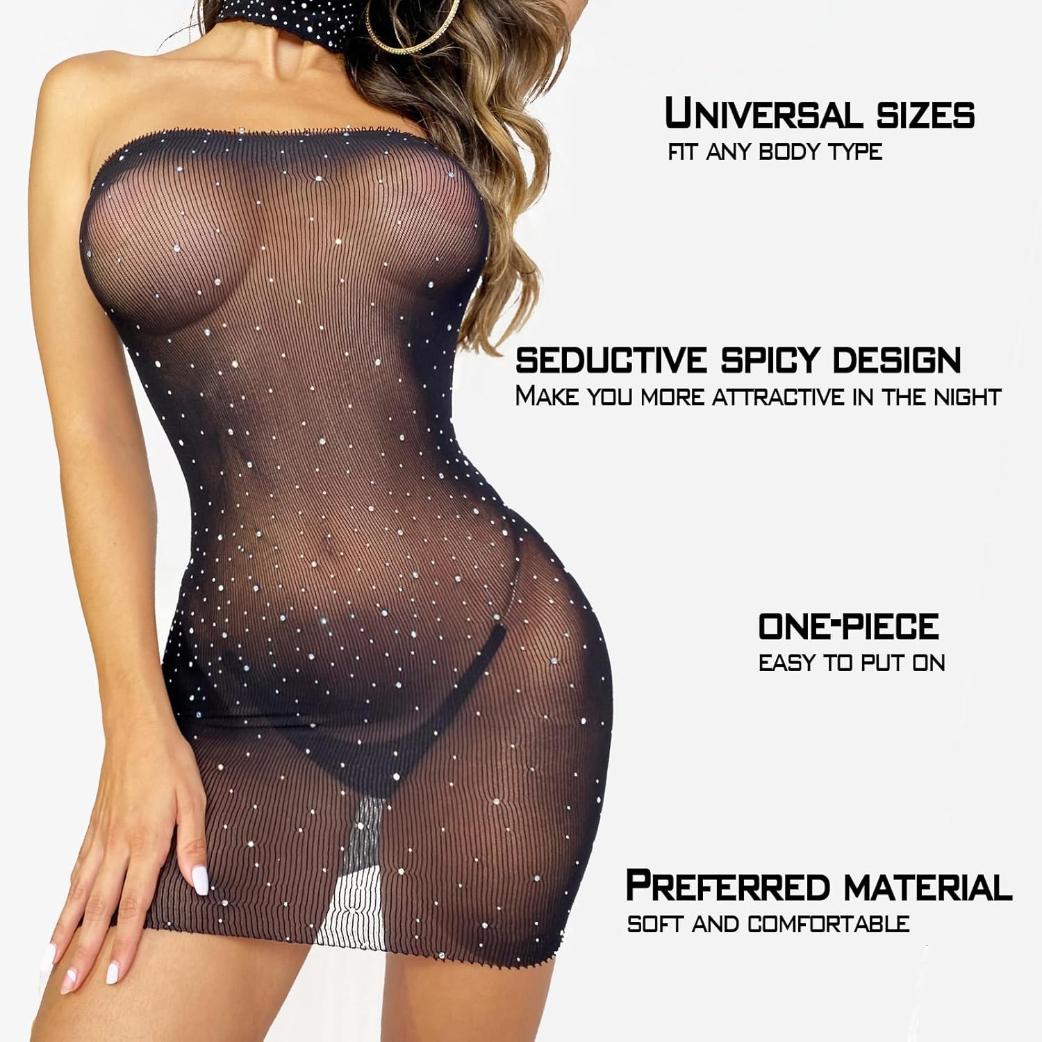 Unleash Your Inner Siren: A Review of the Sexy Fishnet Lingerie Set