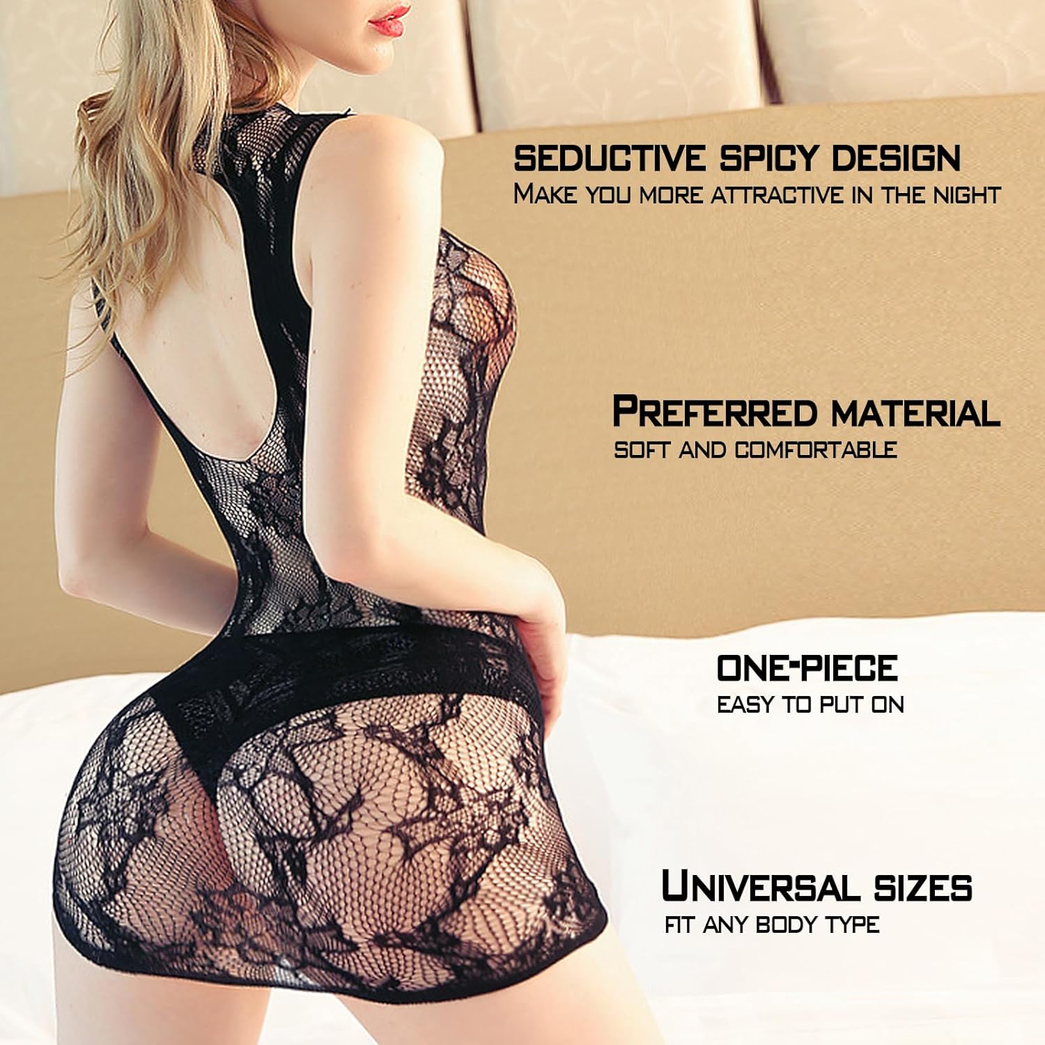 Unleash Your Inner Siren: Review of the Sexy Fishnet Lingerie Set