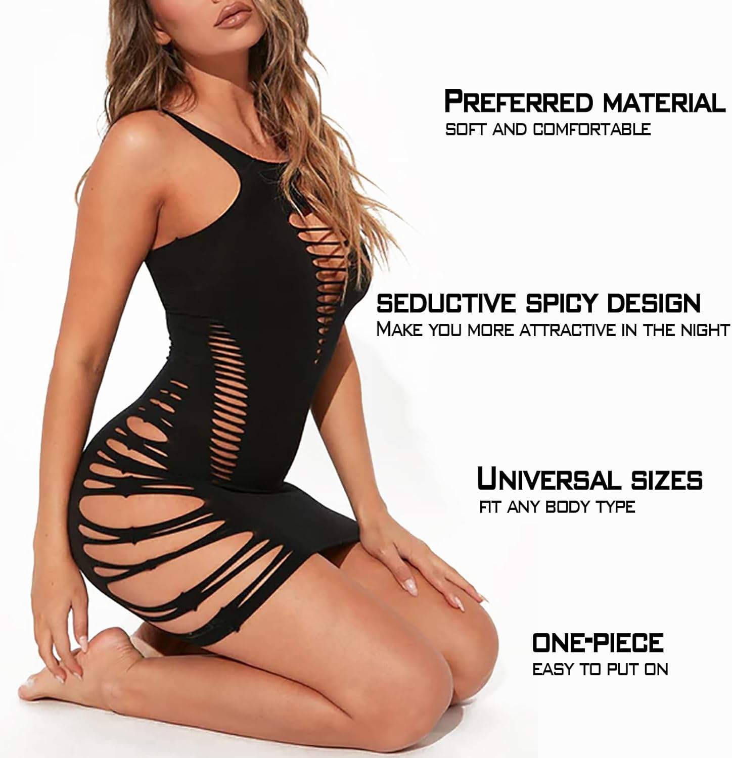 Unleash Your Inner Siren: A Review of the Sexy Fishnet Lingerie Set