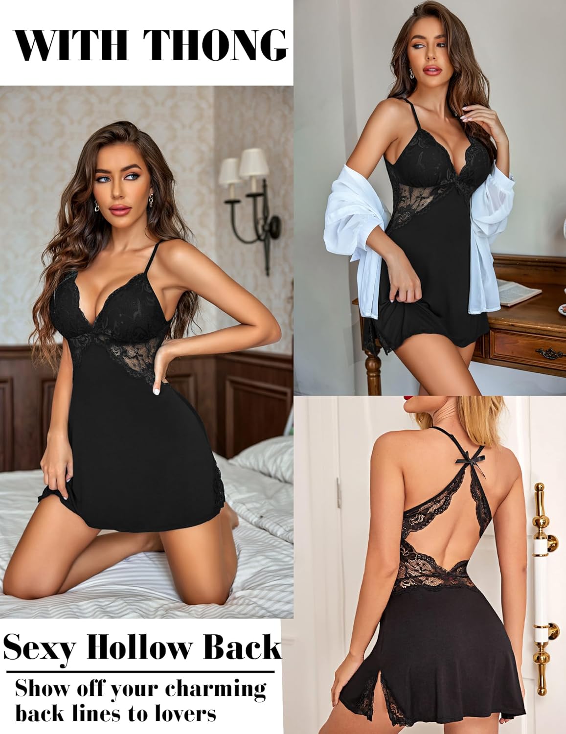 Unveiling Elegance: Avidlove Lace Chemise Review