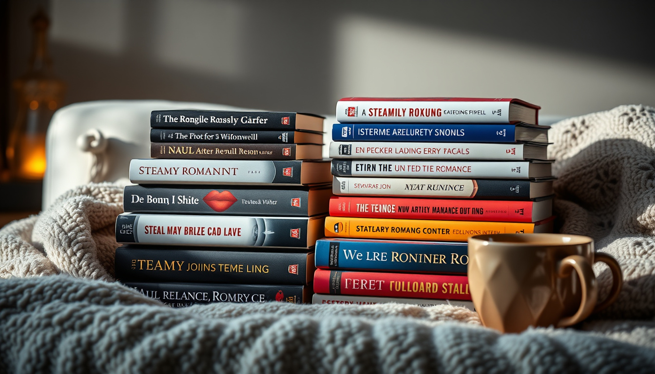 Uncovering Passion: The Top 10 Steamy Books That Will Ignite Your Imagination