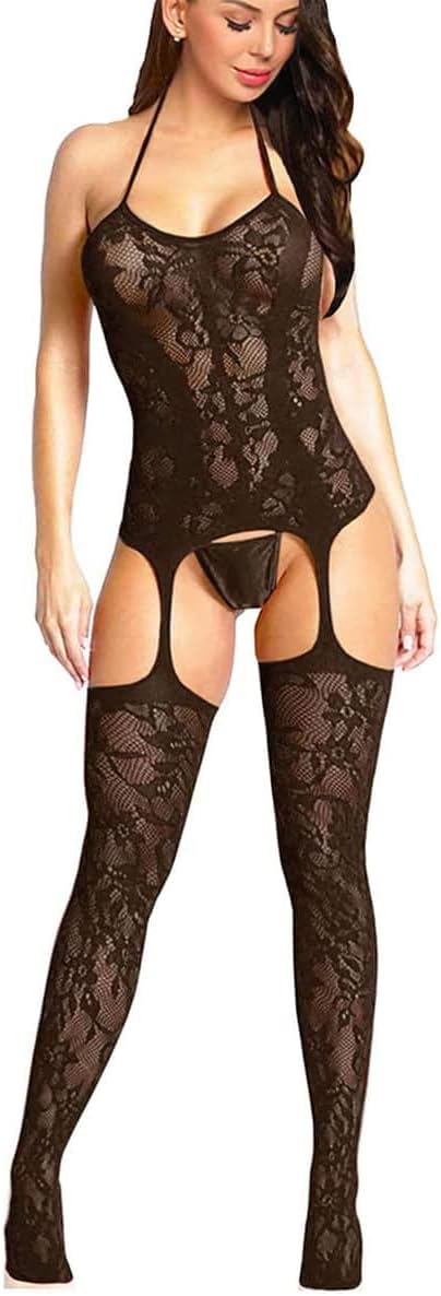 Elevate Your Evening Wear: Review of Buitifo Plus Size Crotchless Fishnet Bodystocking