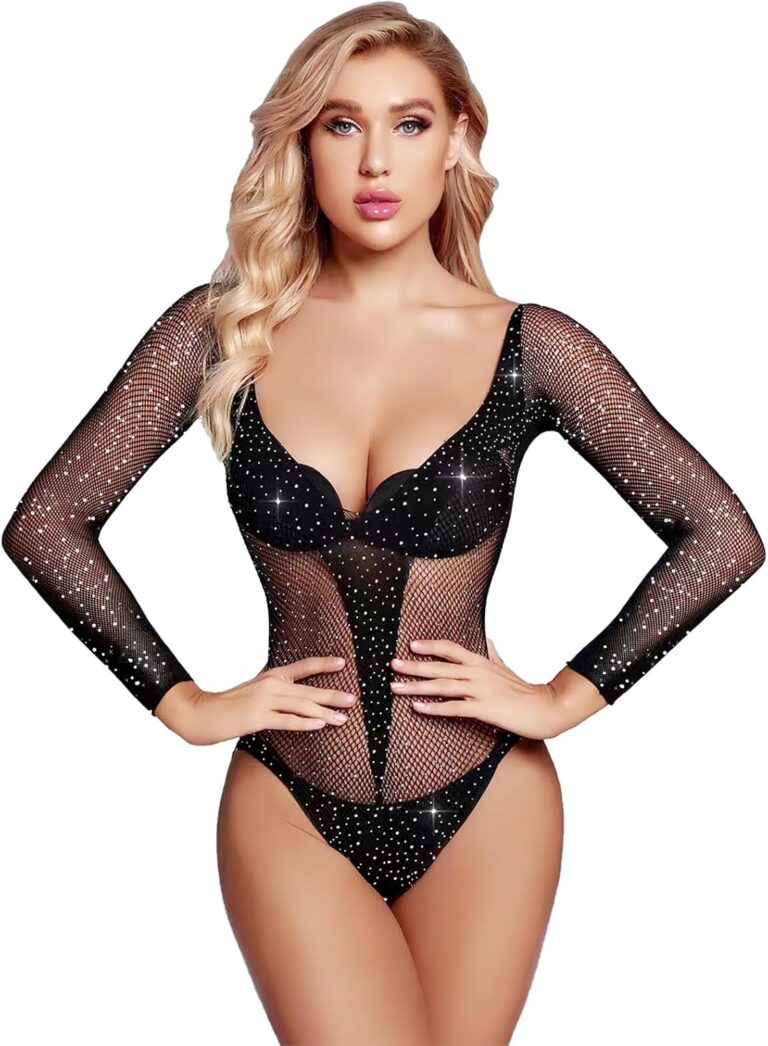 Unleash Your Inner Vixen: A Review of the Sexy Fishnet Lingerie Set
