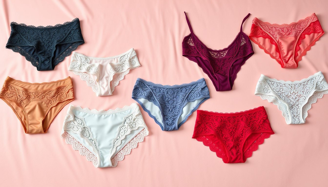 Styles and Designs of Ladies Crotchless Underwear