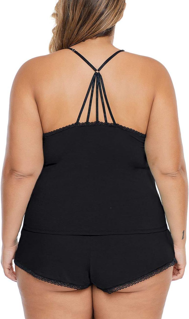 Embrace Comfort and Confidence: XAKALAKA Plus Size Lace Lingerie Pajama Set Review