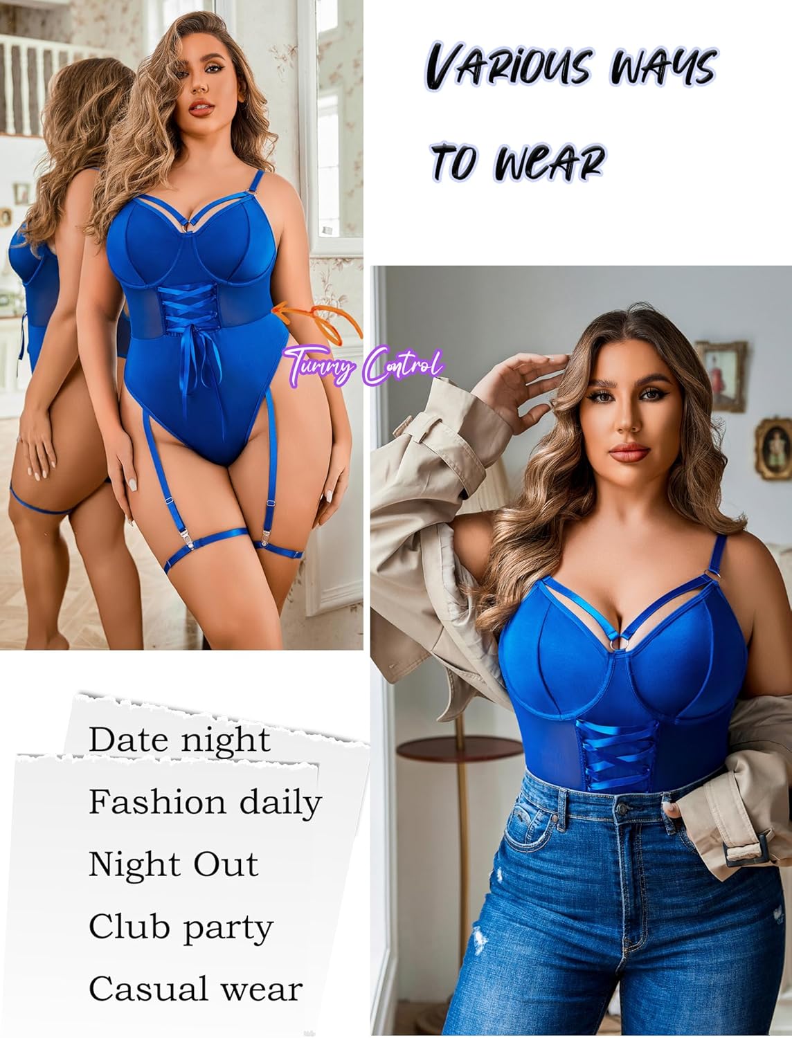Unleash Your Confidence: A Review of Avidlove Plus Size Sexy Lingerie Set