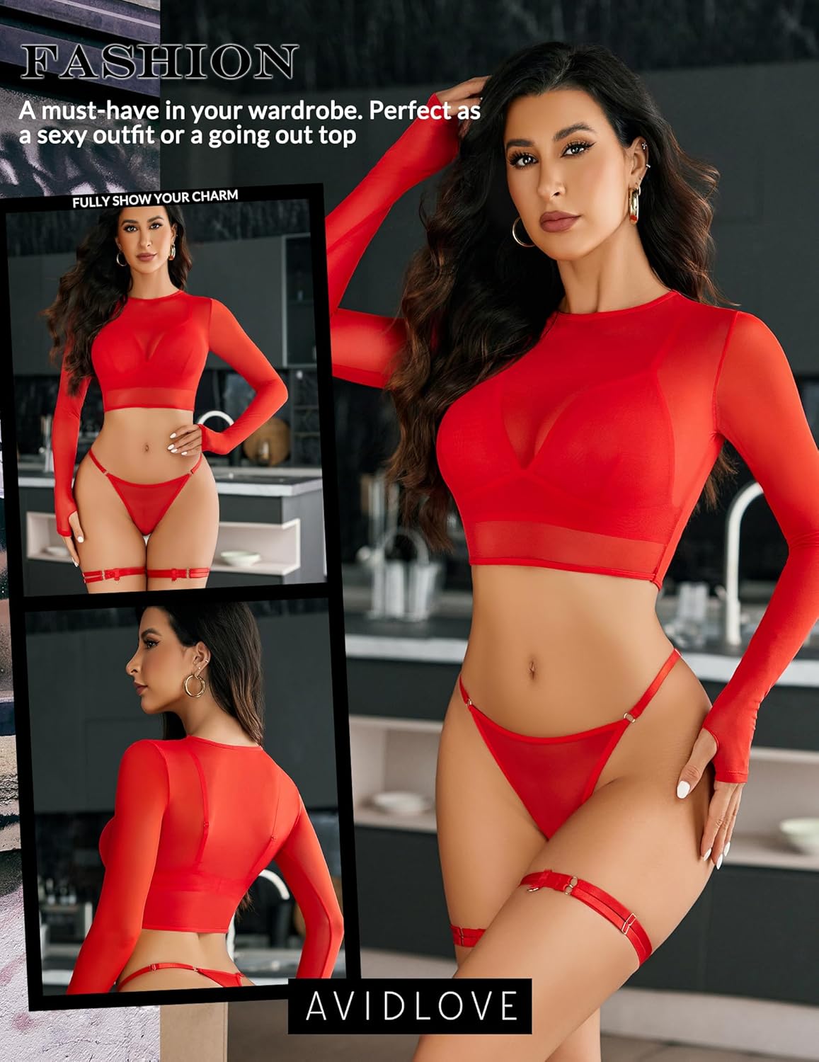 Unleash Your Inner Goddess: Avidlove Lingerie Sets Review for the Ultimate Rave Look!