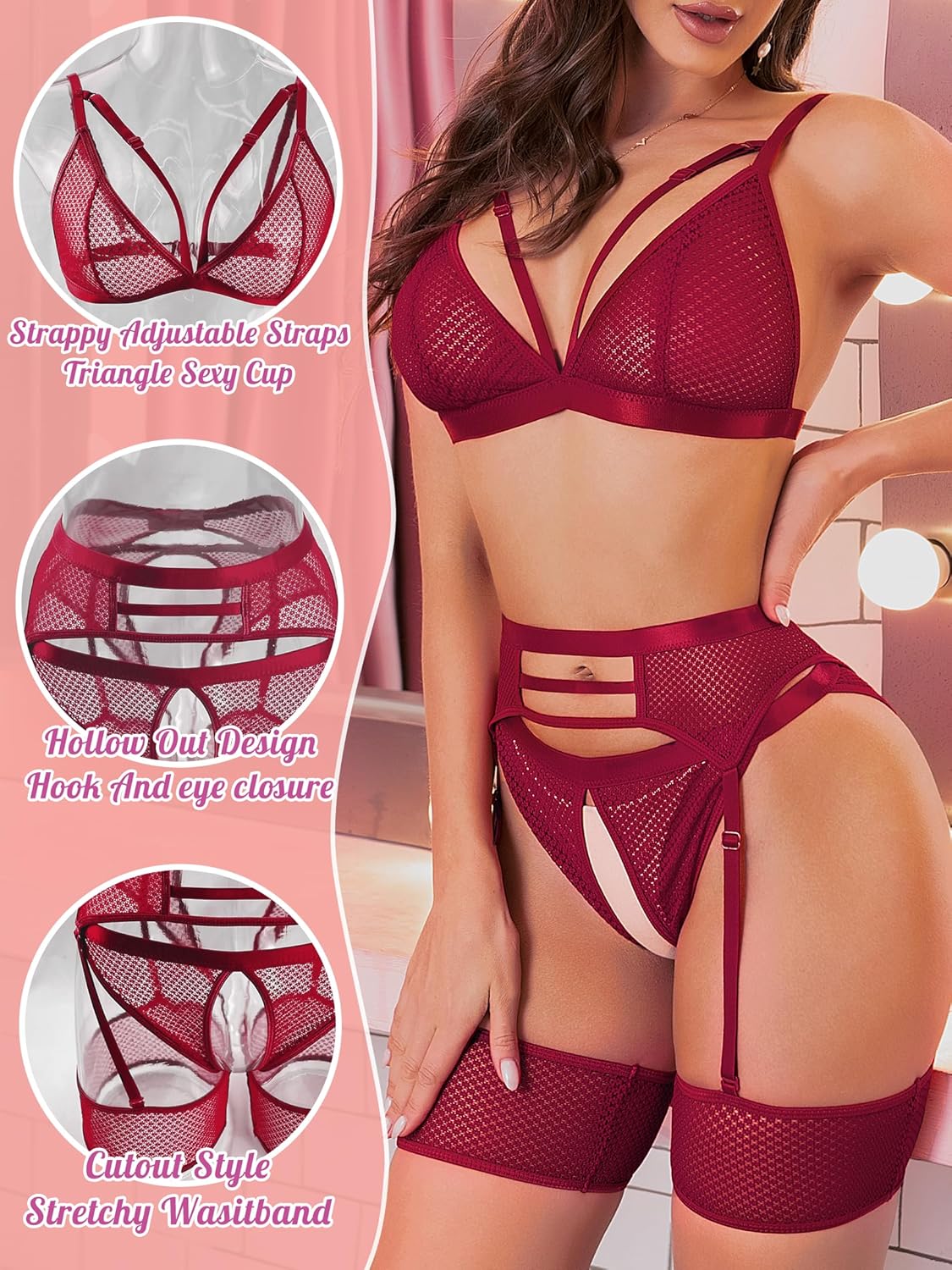 Unleash Your Allure: Review of the Popiv Women’s Sexy Lingerie Set