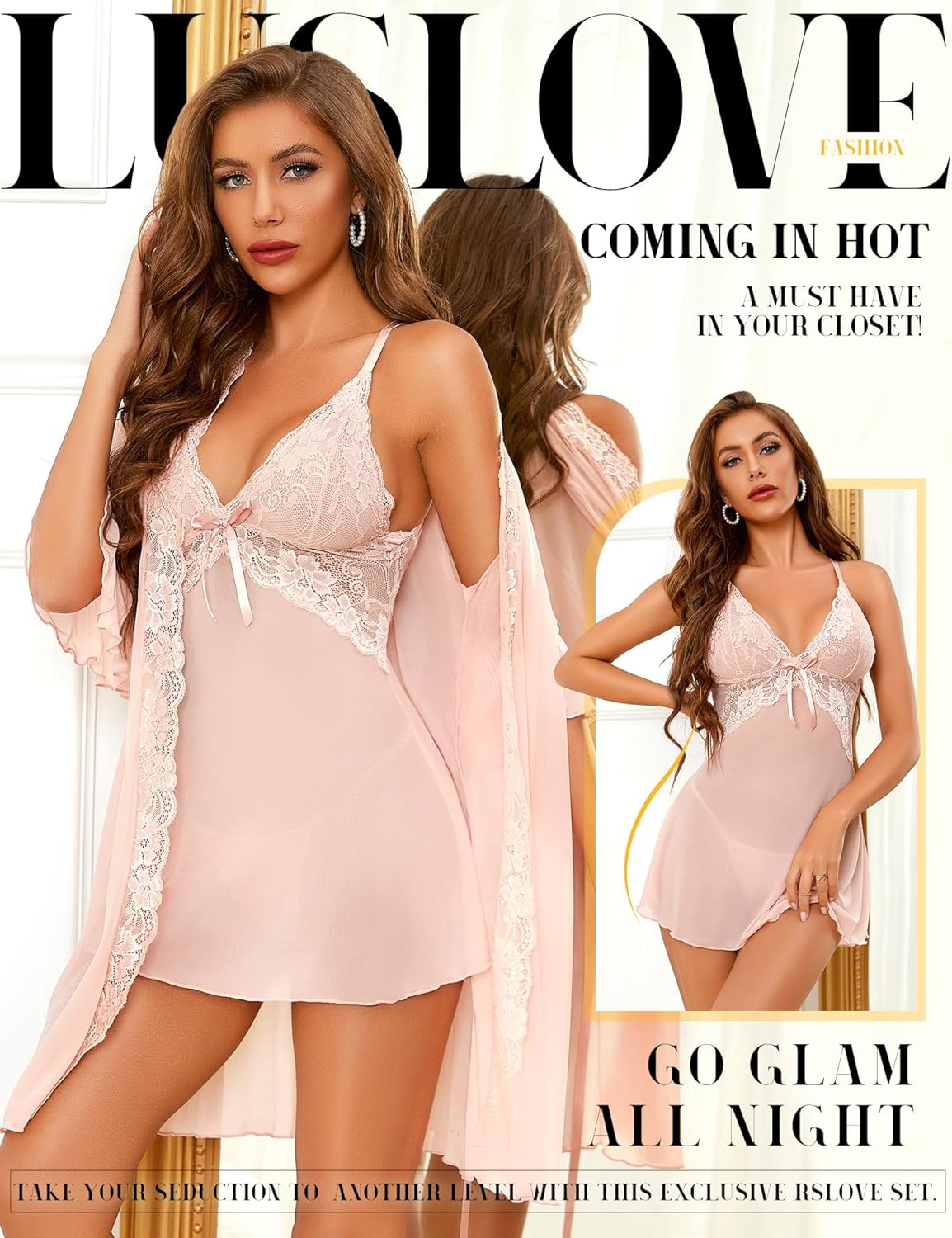 Elevate Your Nights: Review of the 3-Piece Sexy Lingerie Set