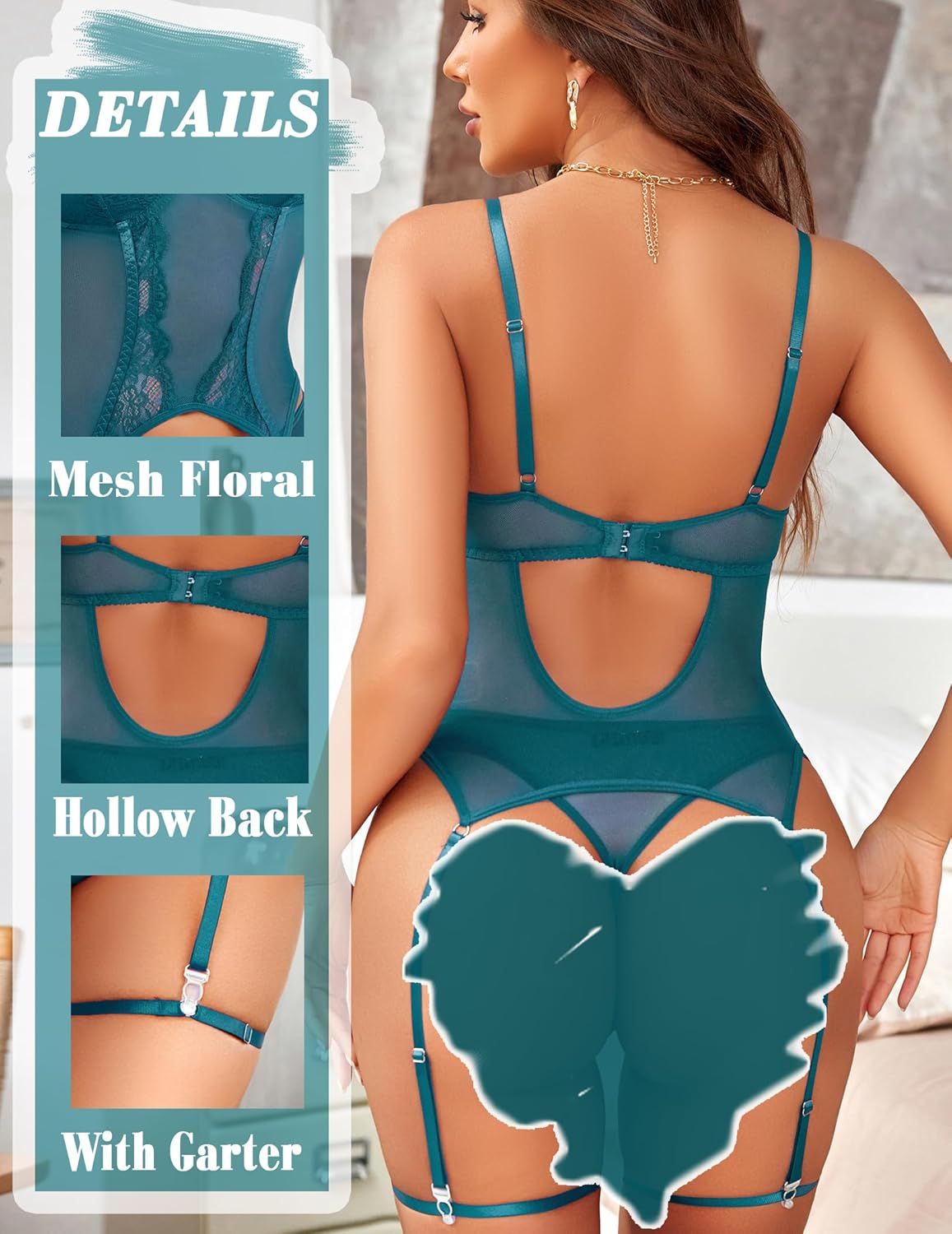 Seductive Elegance: Avidlove Lace Bodysuit Review