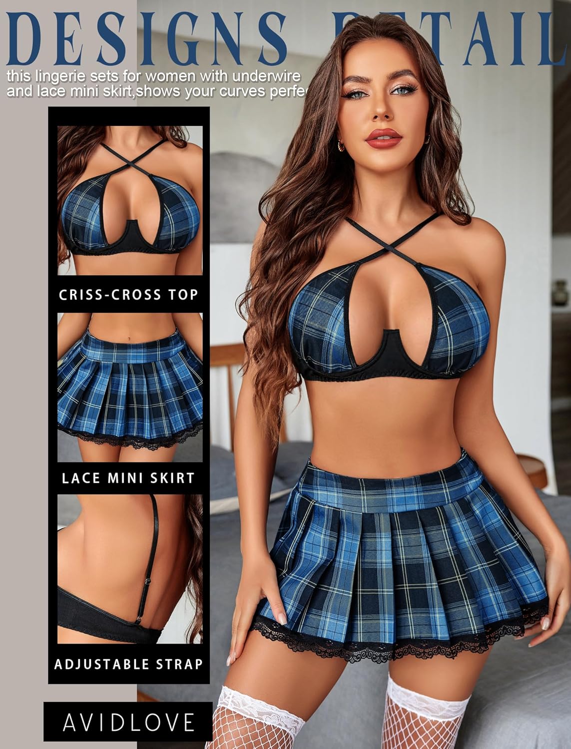 Unveil Your Allure: A Review of the Avidlove Underwire Lingerie Set
