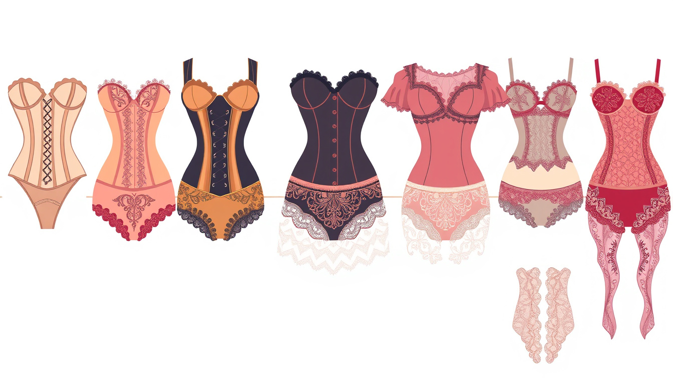 Designs and Styles: From Corsets to Bloomers