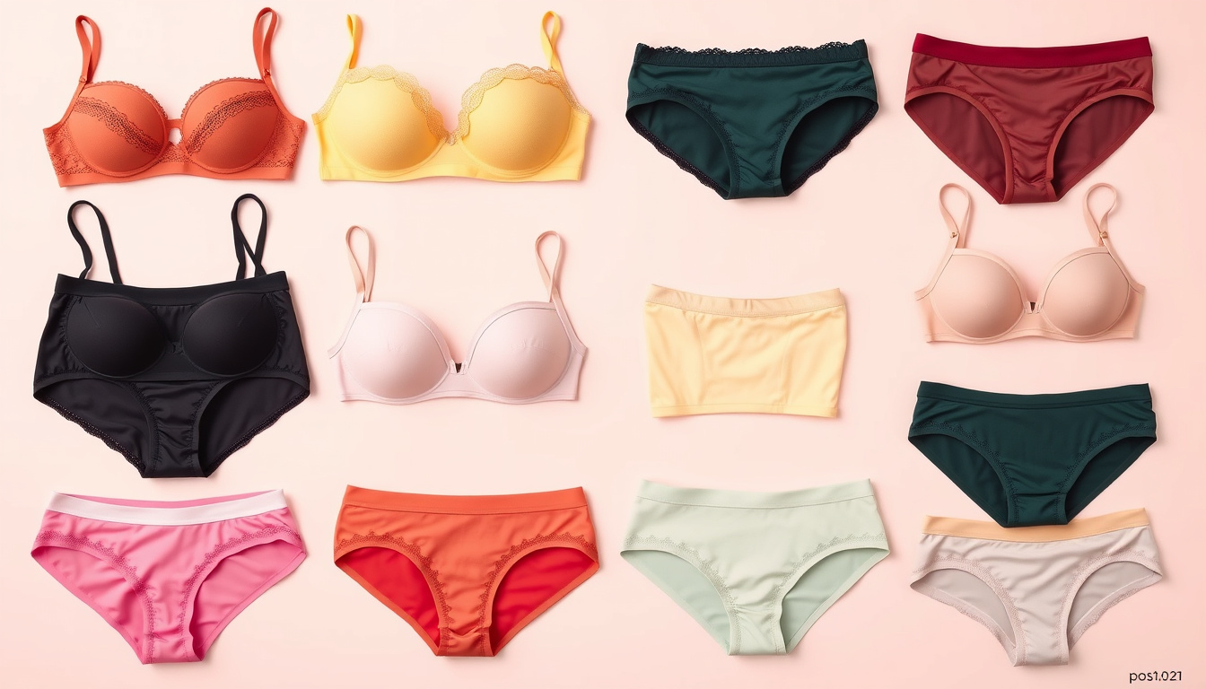 Types of Ladies Underwear with Padding