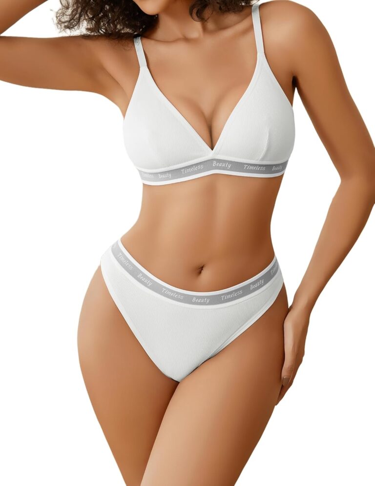 Elevate Your Workout: Avidlove Women's Lingerie Sports Bra and Panty Set Review