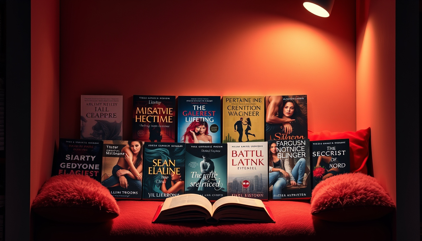 Unleash Your Desires: Top 10 Erotic Book Series to Binge Right Now!