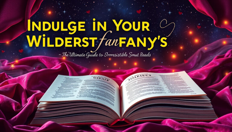 Indulge in Your Wildest Fantasies: The Ultimate Guide to Irresistible Smut Reads