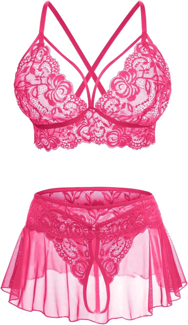 Unleash Your Bold Side: A Review of the Sexy 3-Piece Lace Lingerie Set