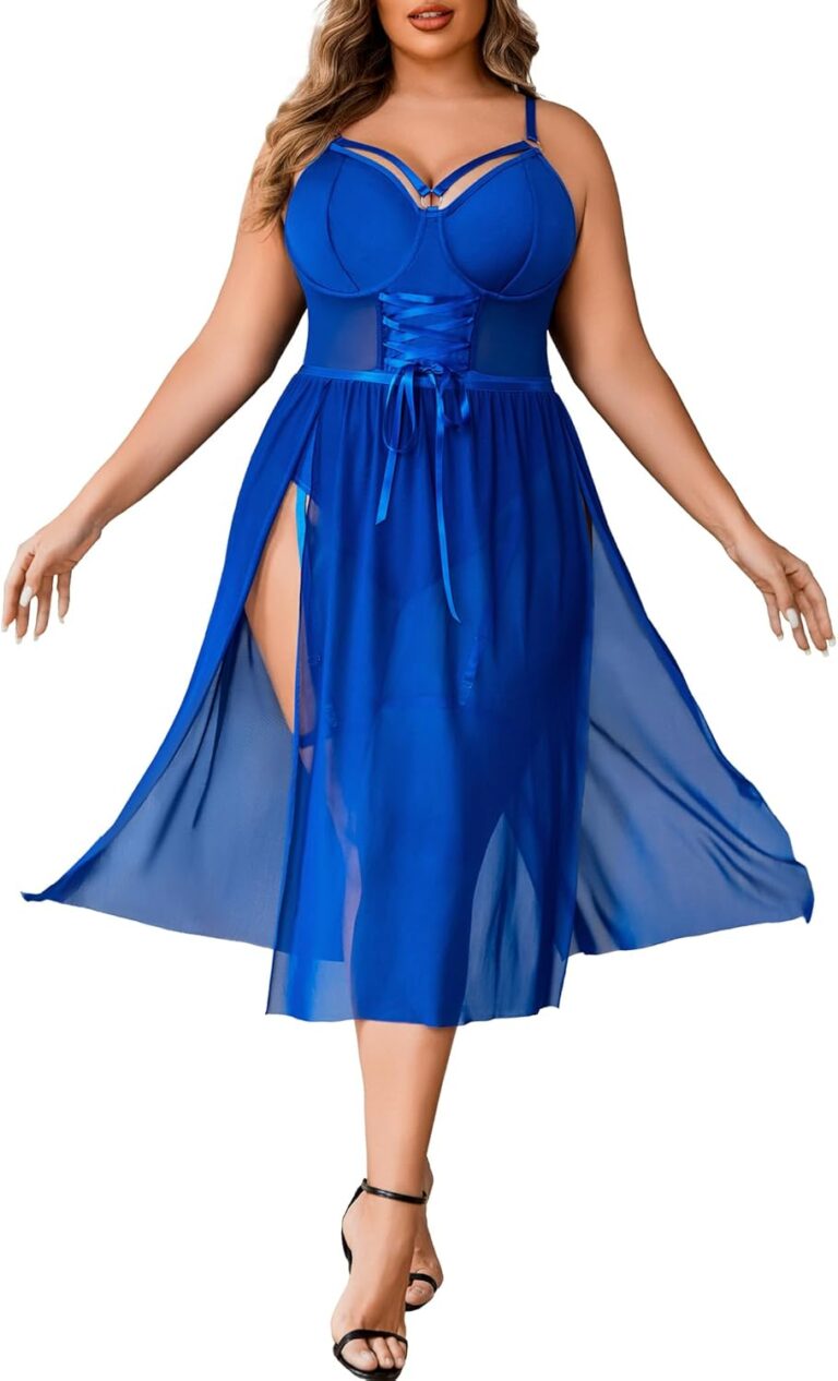Unleash Your Confidence: A Review of Avidlove Plus Size Sexy Lingerie Set