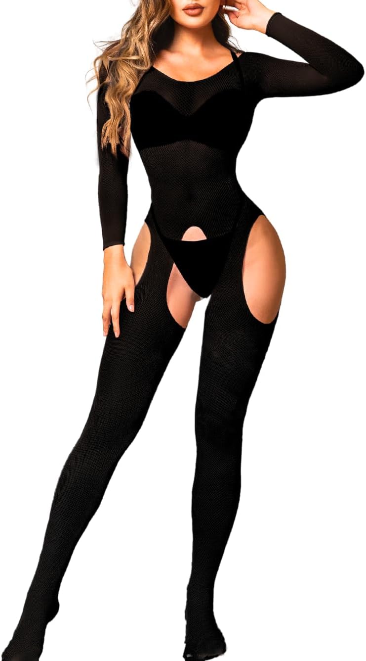 Unleash Your Sensual Side: Kaei&Shi Fishnet Bodysuit Review