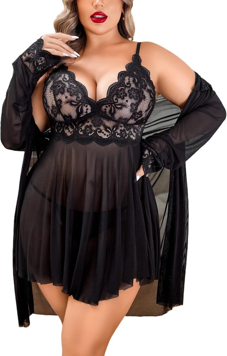 Unveil Elegance: Avidlove Plus Size Lingerie Set Review