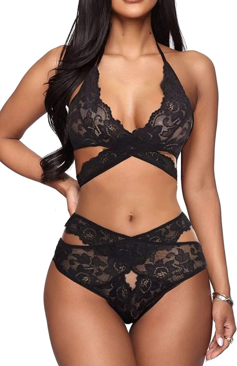 Unveil Elegance: Donnalla's Sexy Lace Lingerie Set Review
