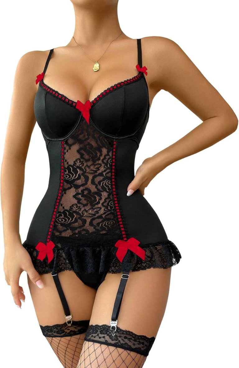 Unveil Your Allure: Lilosy Sexy Stocking Garter Belt Lingerie Set Review